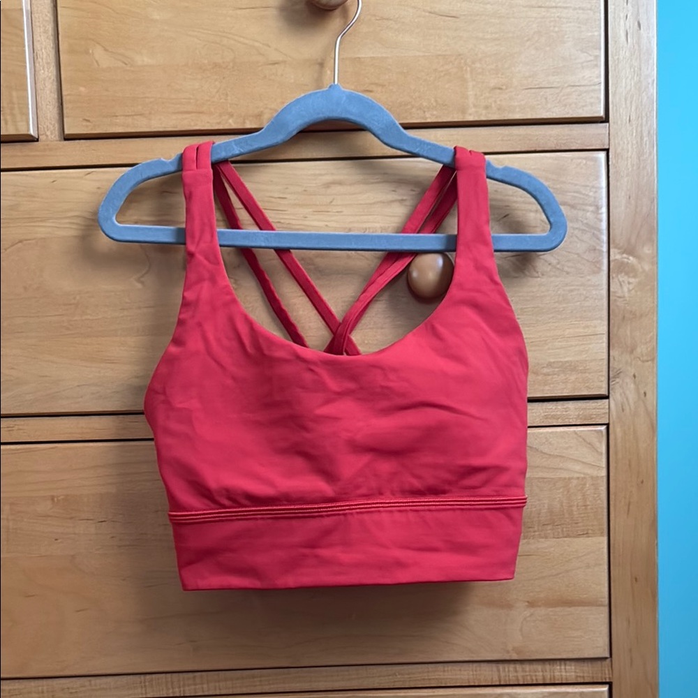 Lululemon Red Energy Bra